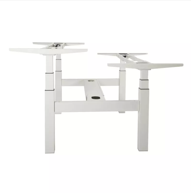 bureau assis-debout électrique double poste