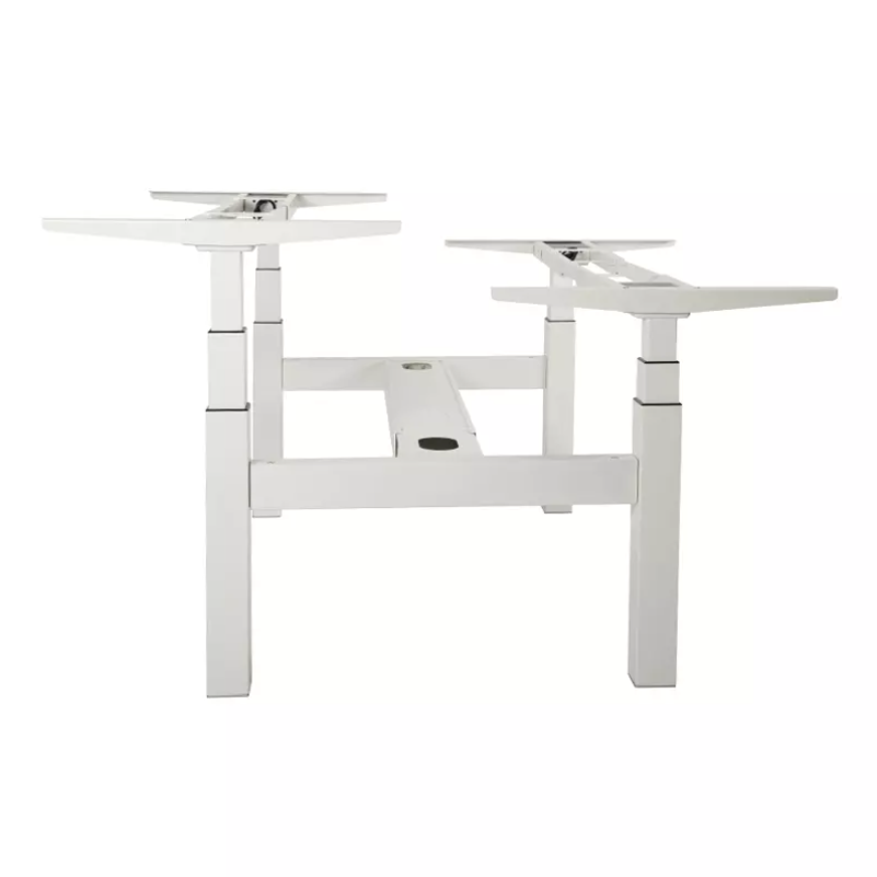 bureau assis-debout électrique double poste