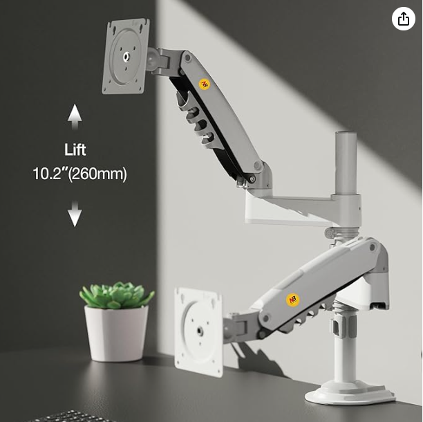 Support Écran Ergonomique NB North Bayou H180 – Bras Articulé Réglable Haute Performance